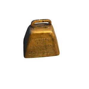 Antique Collectible Political Bell